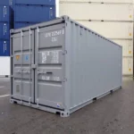 20ft Zeecontainer Kopen – One Trip Opslagcontainer Grijs - Image 2