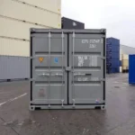 20ft Zeecontainer Kopen – One Trip Opslagcontainer Grijs - Image 4